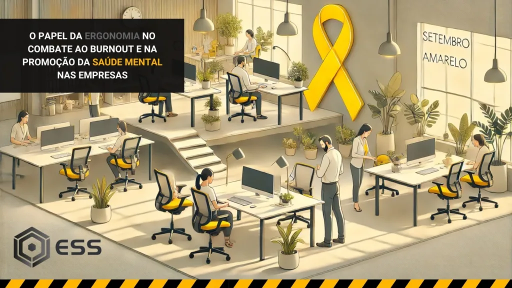 Setembro Amarelo: O Papel da Ergonomia no Combate ao Burnout e na Promoção da Saúde Mental nas Empresas