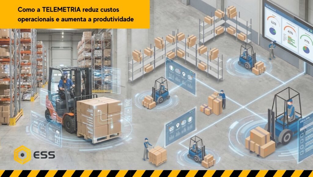 Como a telemetria reduz custos operacionais e aumenta a produtividade