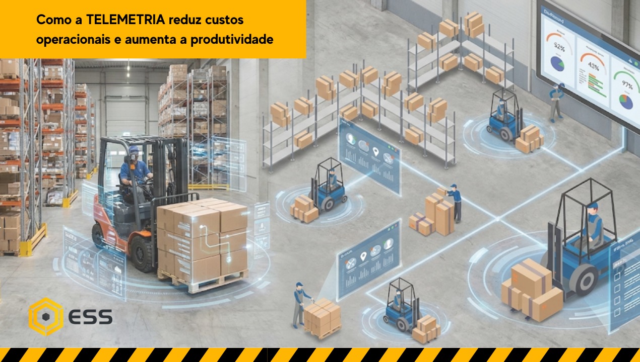Como a telemetria reduz custos operacionais e aumenta a produtividade