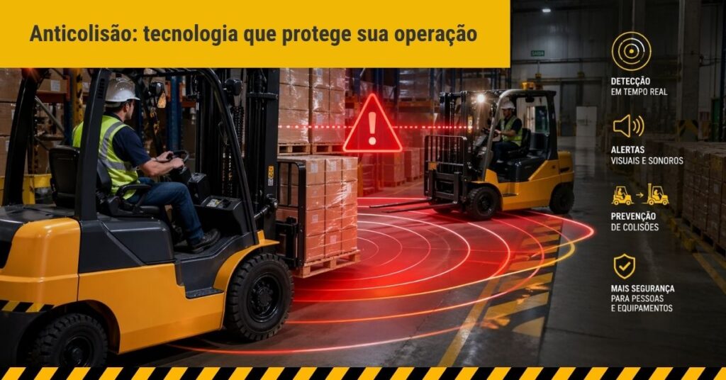 Como reduzir custos e acidentes na movimentação de cargas com sistemas anticolisão