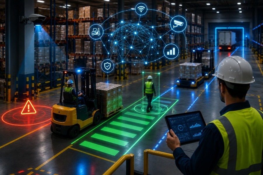 Logística Inteligente: Integrando Segurança, Dados e Eficiência para Operações de Alto Desempenho